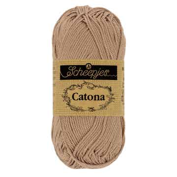 Scheepjes Catona 506 Caramel (licht bruin) - 50gr