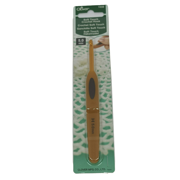 Clover Soft Touch haaknaald 5mm