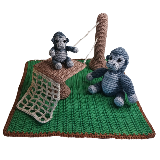 Gorillaverblijf | haakpatroon