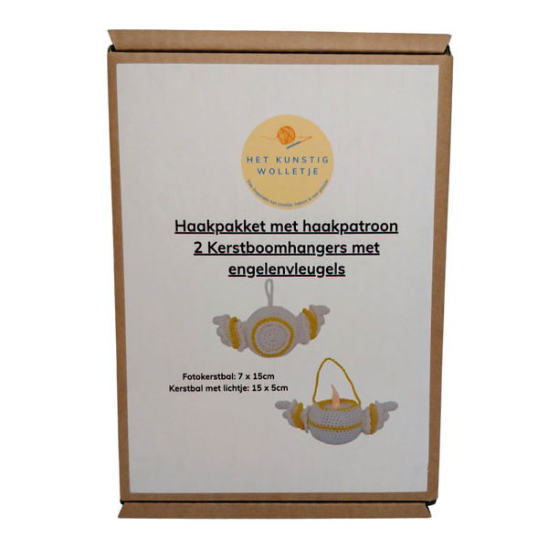Haakpakket - 2 Kerstboomhangers