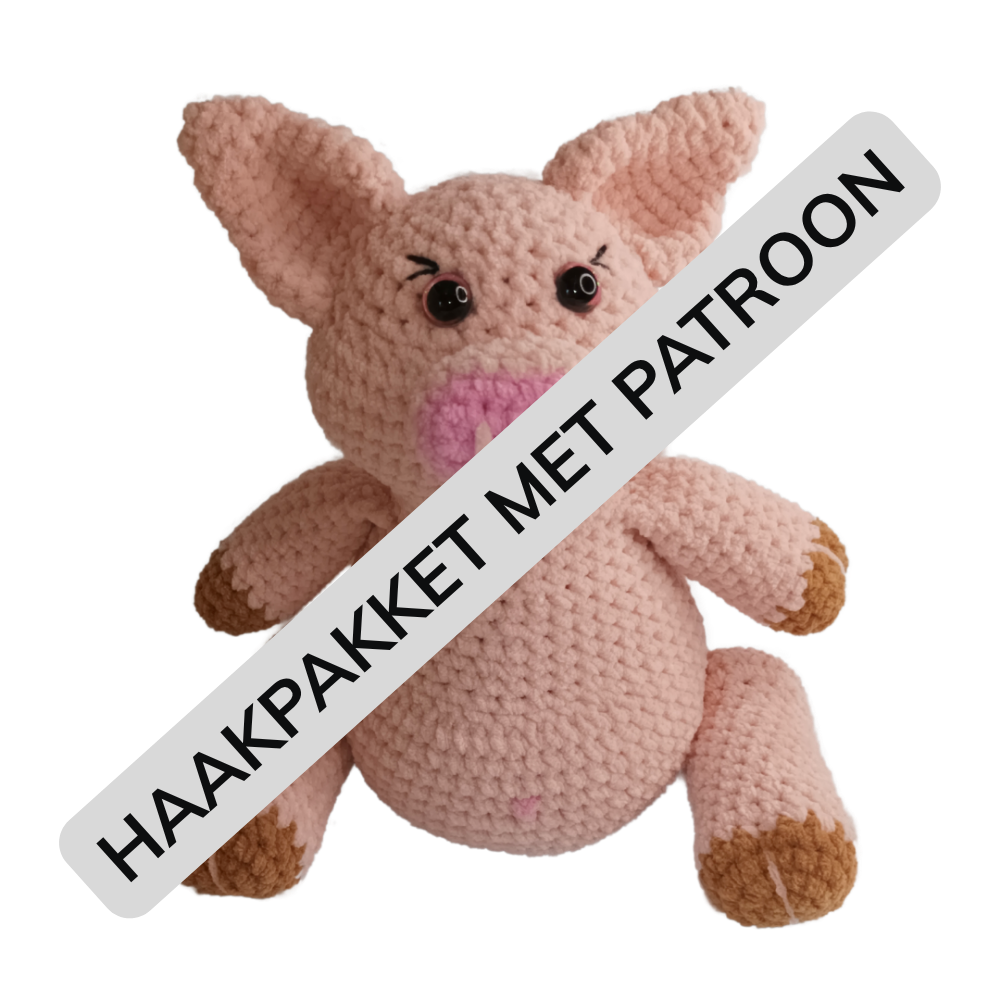 Haakpakket met patroon - Vivi Varken