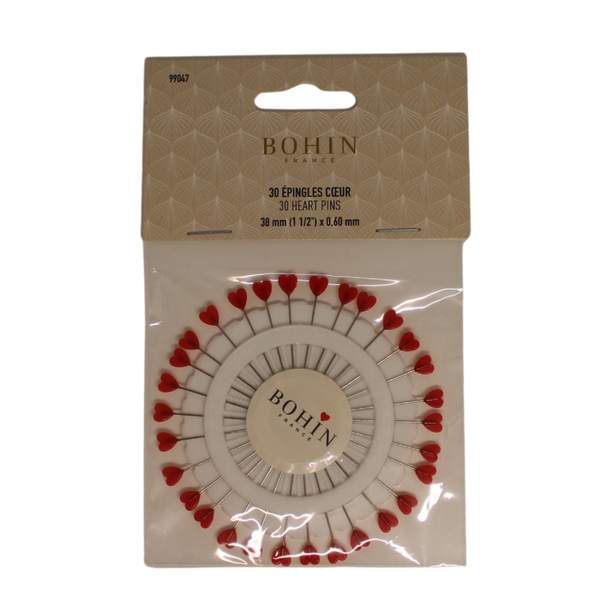 Kopspelden hartjes 38x0,60mm