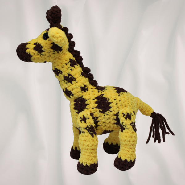 Gehaakte knuffel giraffe