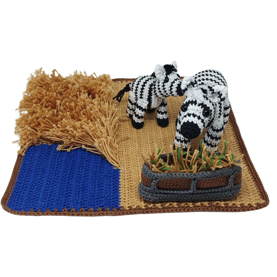 Zebraverblijf | haakpatroon