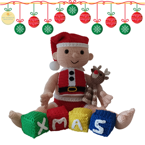 Kerstbaby Lucas | haakpatroon