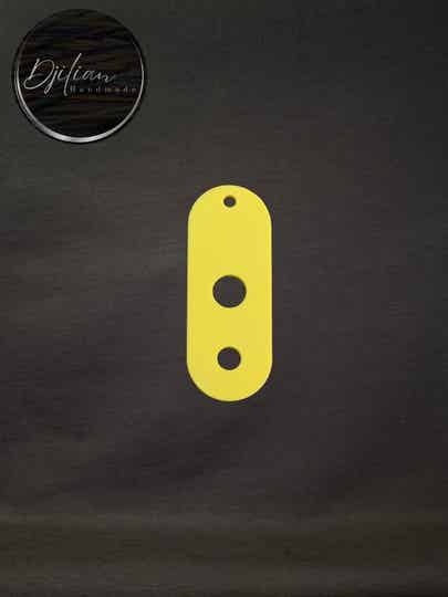 Ogenplaatje - veiligheidsogen vastzetten