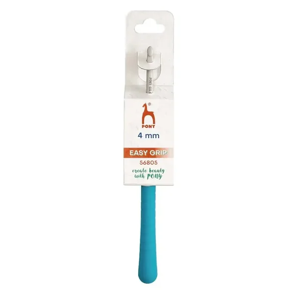 Pony Easy Grip haaknaald 4mm