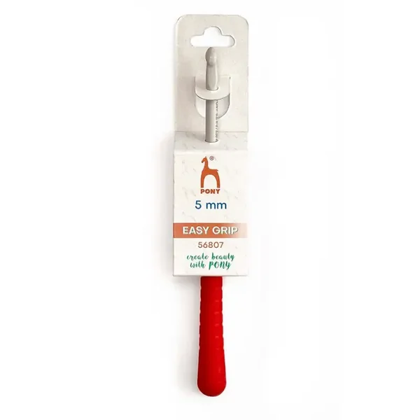 Pony Easy Grip haaknaald 5mm