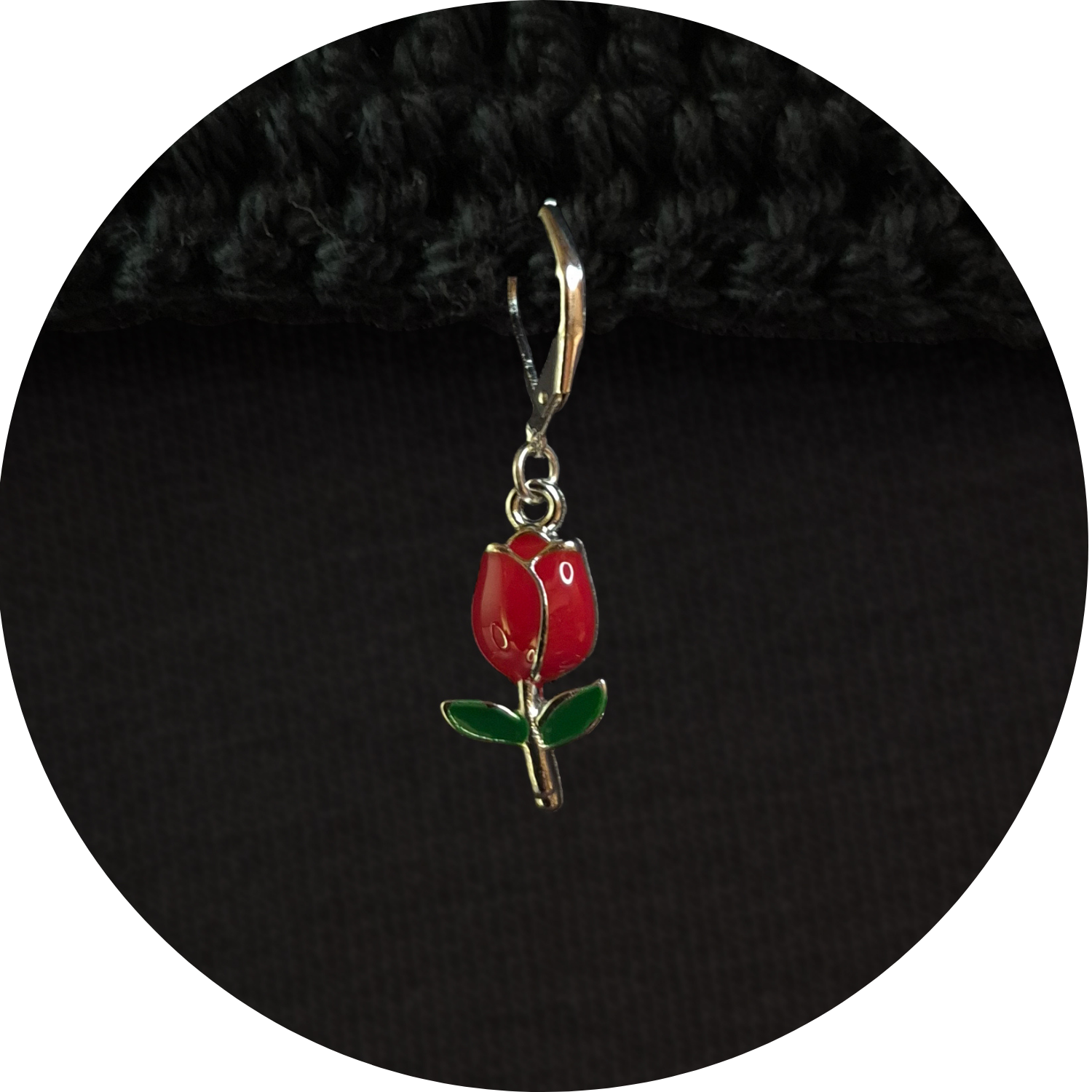 Rode tulp steekmarkeerder