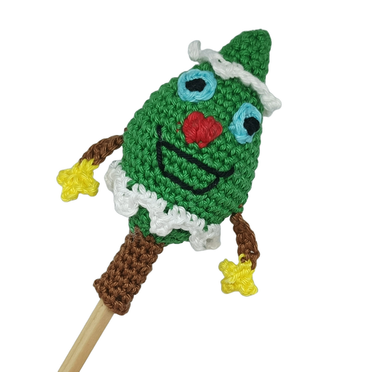 Kris Kerstboom potloodfiguur | haakpatroon