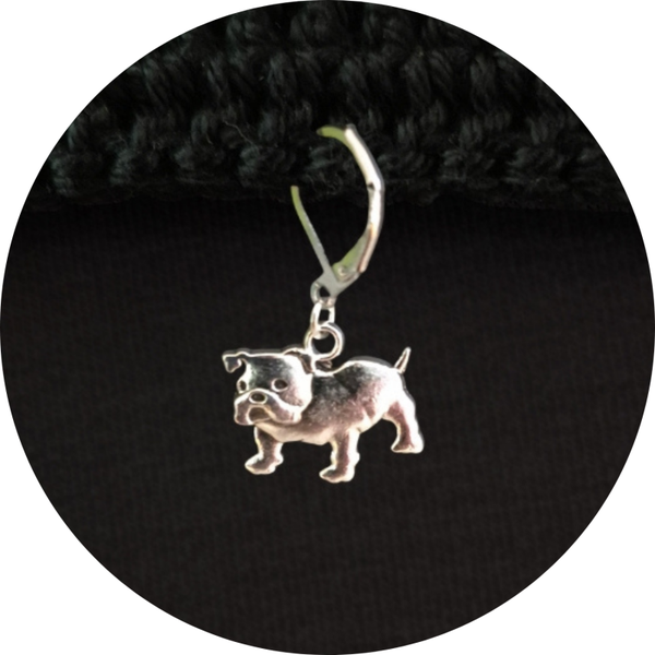 Bulldog hond steekmarkeerder