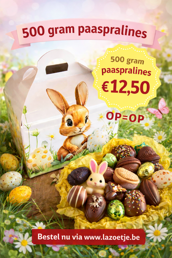 Doosje paaspralines