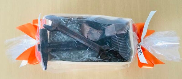 Bakje met gereedschap