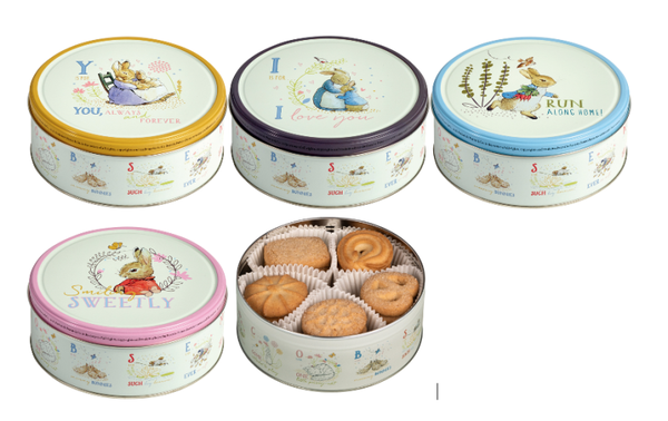 Blik Peter Rabbit cookies 150gr