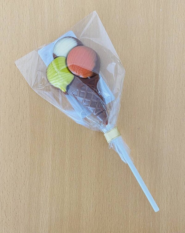 Chocolade ijsjes lolly