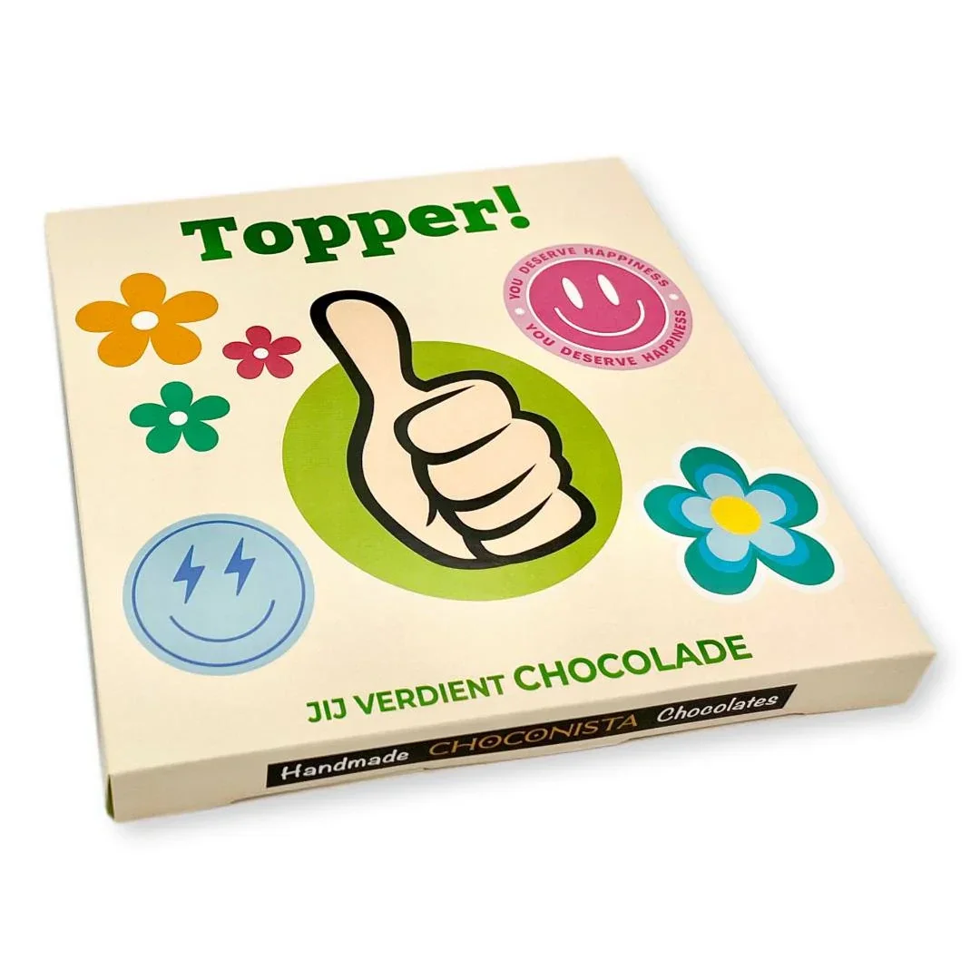 Chocolade Reep Kaart Topper