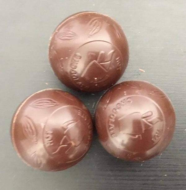 Chocolate bomb pure chocolade met mini-marshmallows