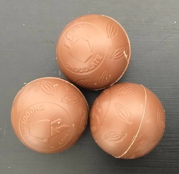 Chocolate bomb melkchocolade met zoute karamel