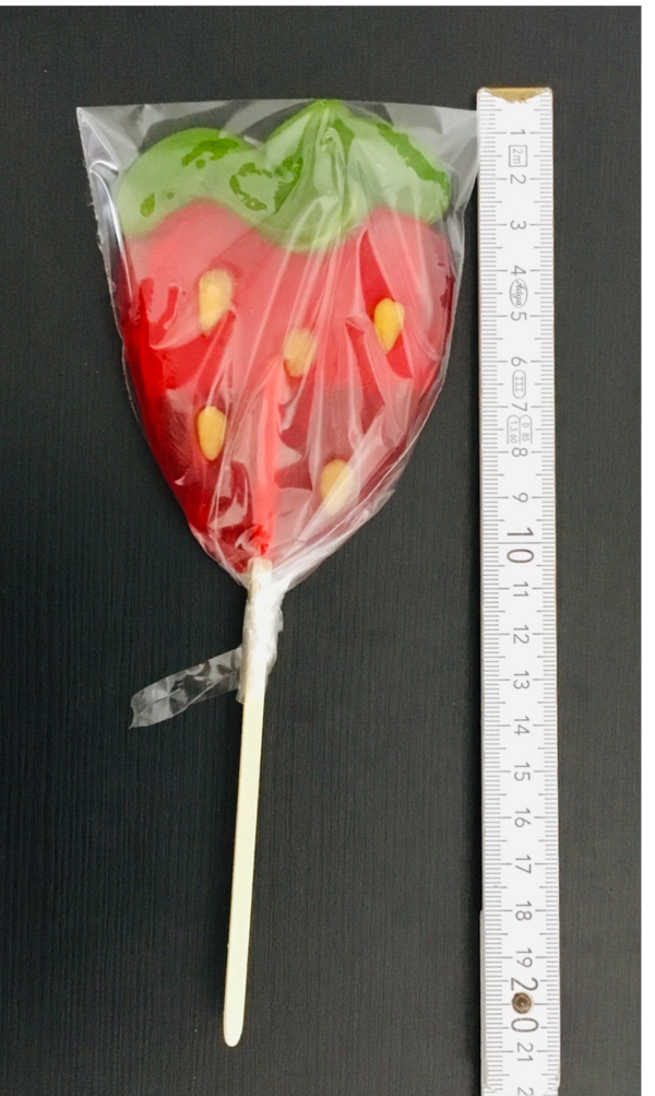 Lolly “aardbei”