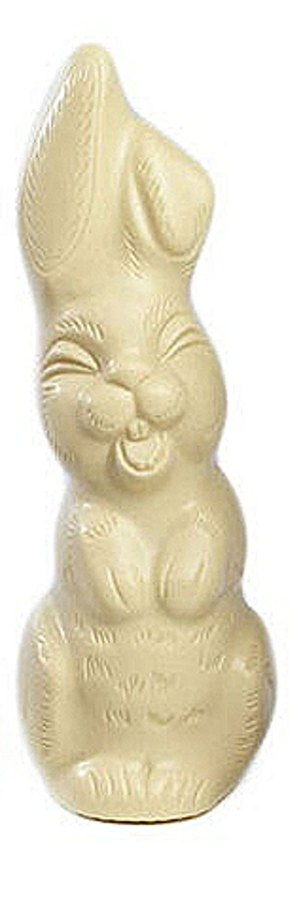 Lachhaasje 17 cm wit