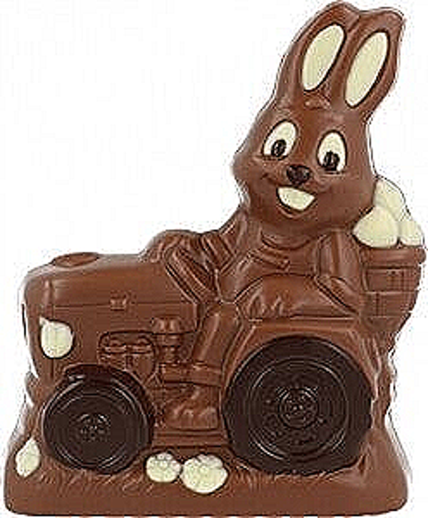 Tractorhaas boer John 16cm luxe