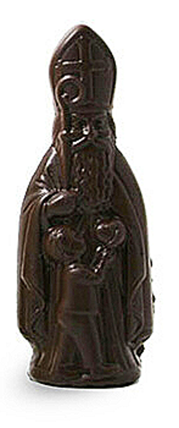 Sintjes 15cm pure chocolade