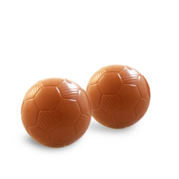 Melkchocolade voetbal 7cm (per stuk)