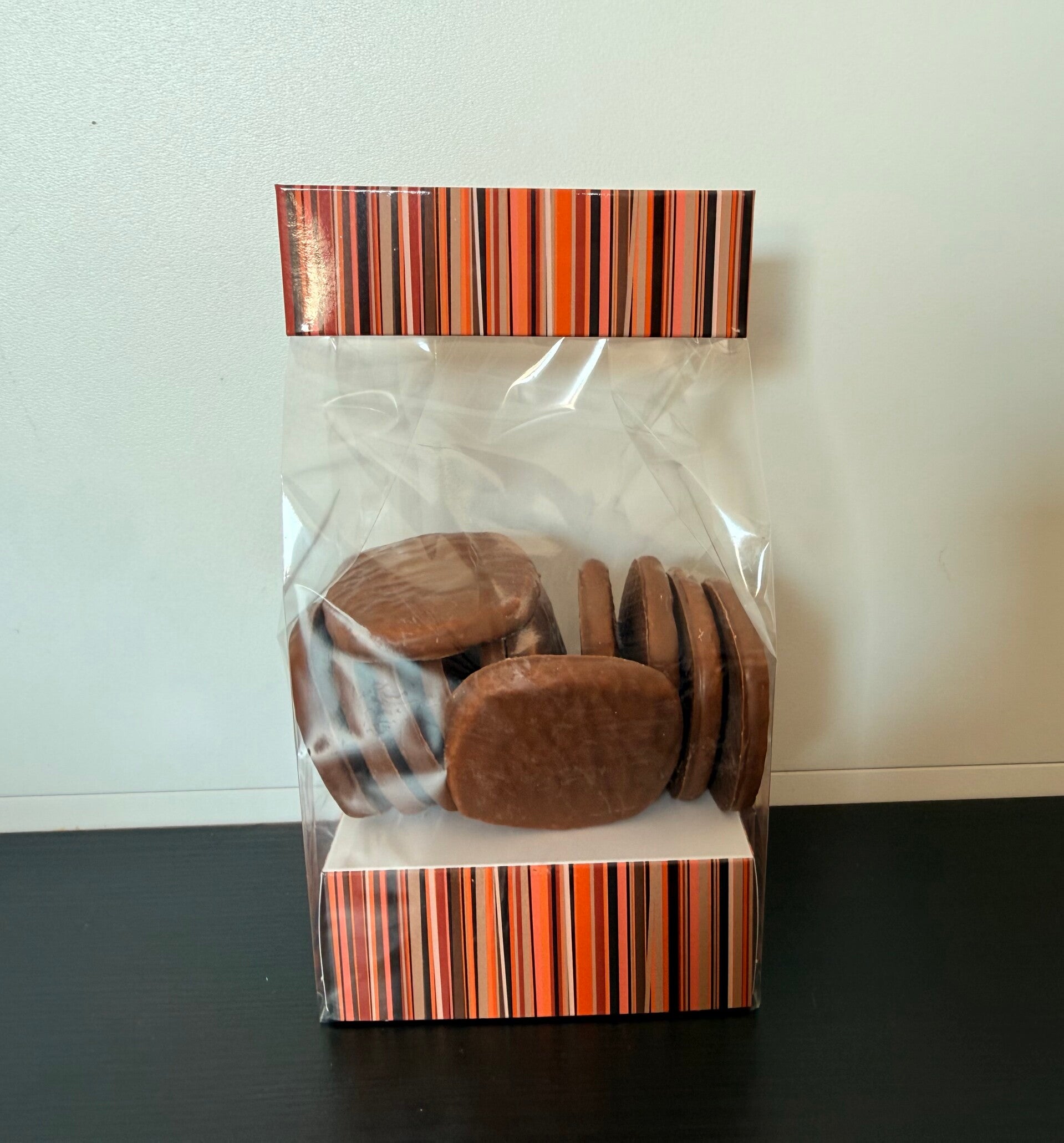 Speculooskoekje gechocolateerd