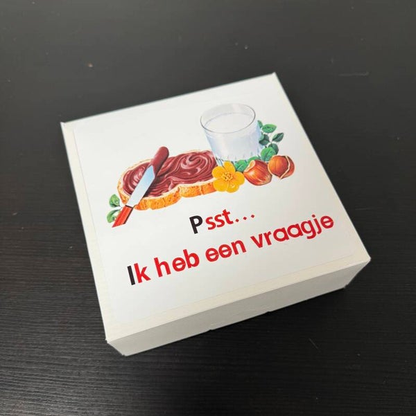 Psst… Ik heb een vraagje