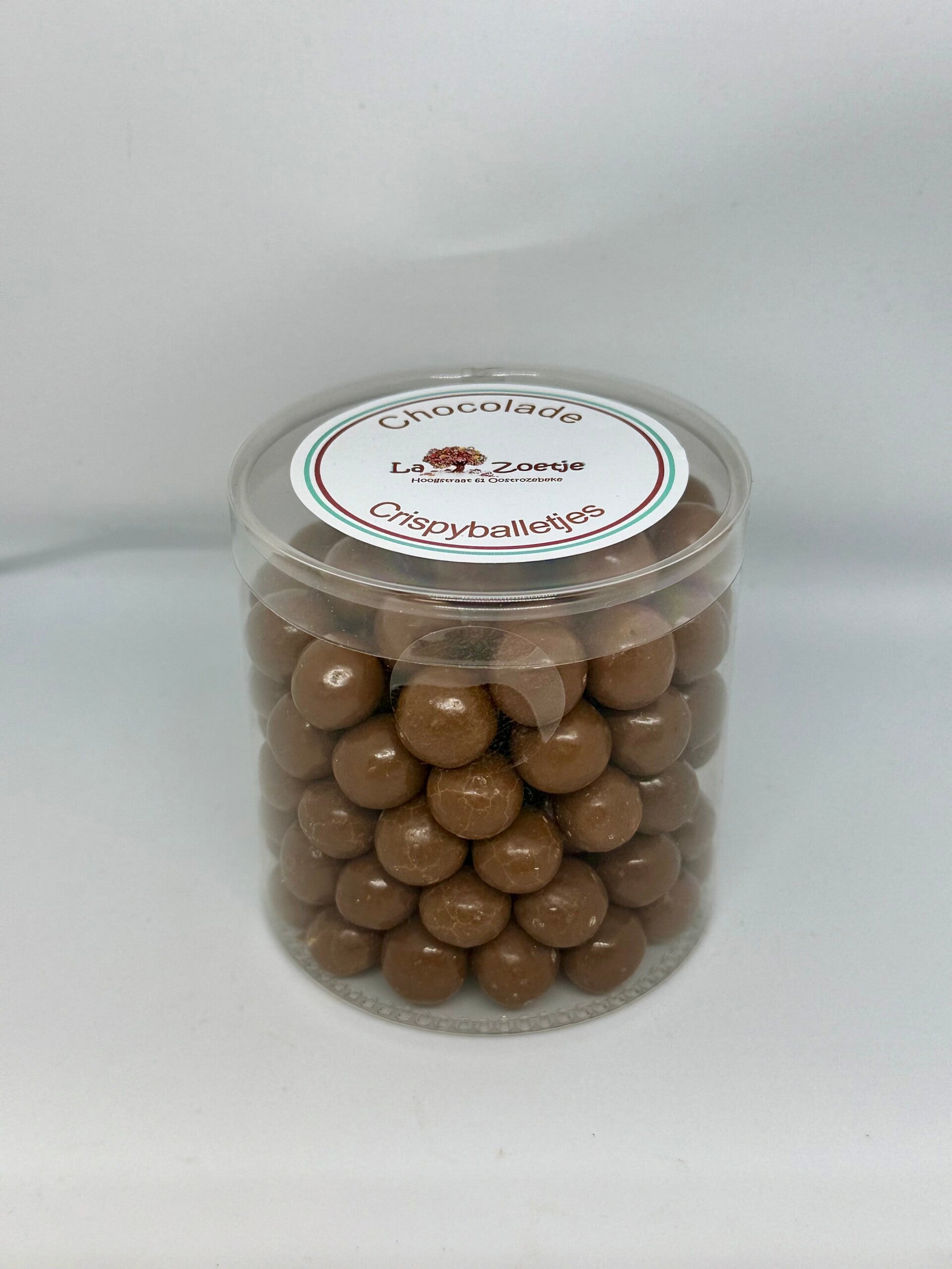 Chocolade rice crispy balletjes