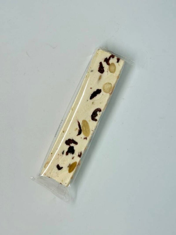 Zachte nougat met veenbessen
