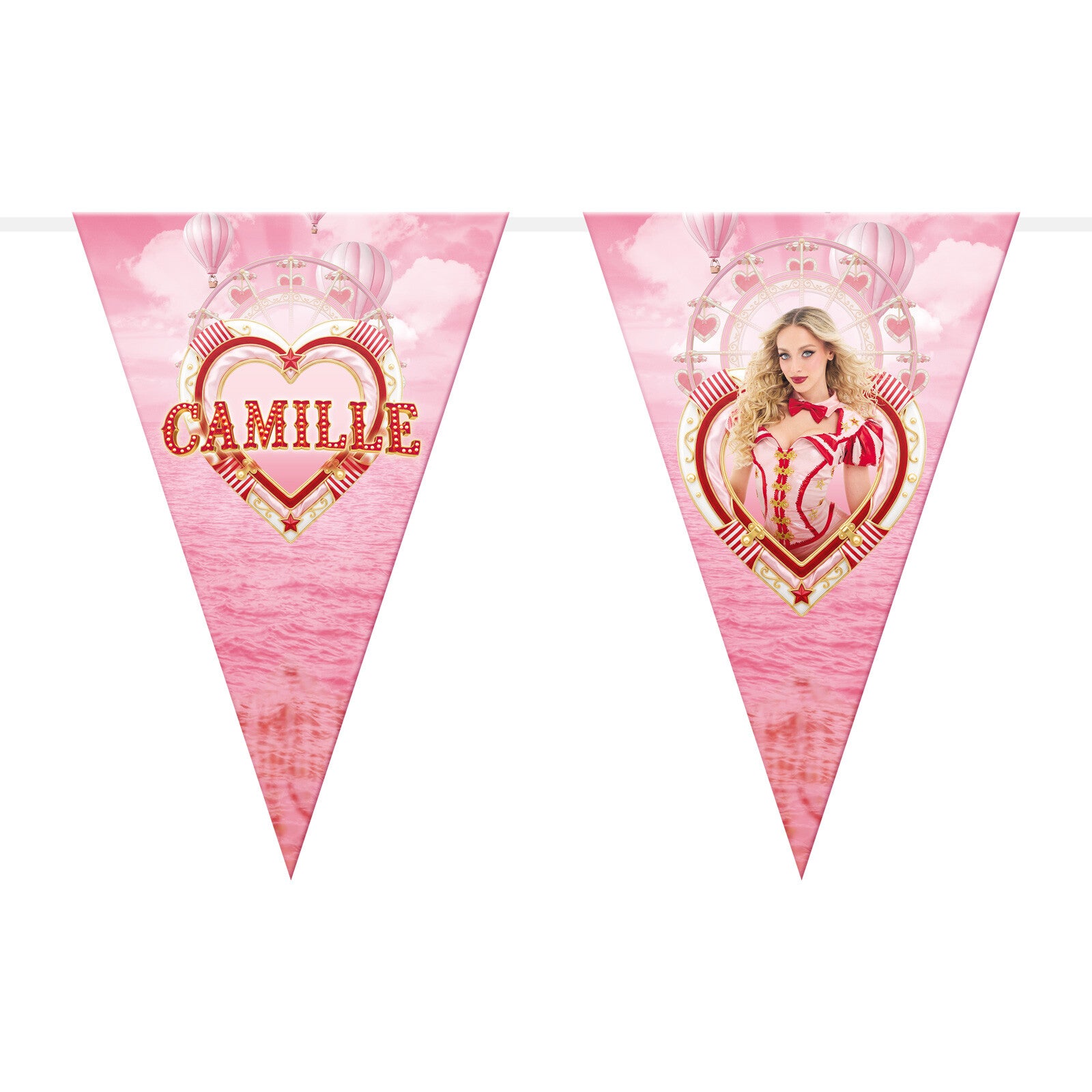 PRE ORDER Camille circus vlaggenlijn 2M 2026 (juni)