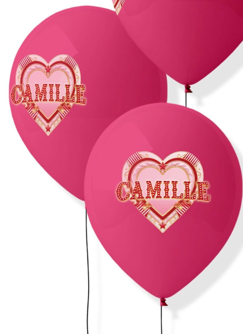 PRE ORDER Camille circus ballonnen  2026 (juni)
