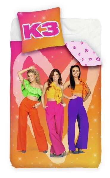 K3 : duvet cover (140x200 cm) - alle kleuren