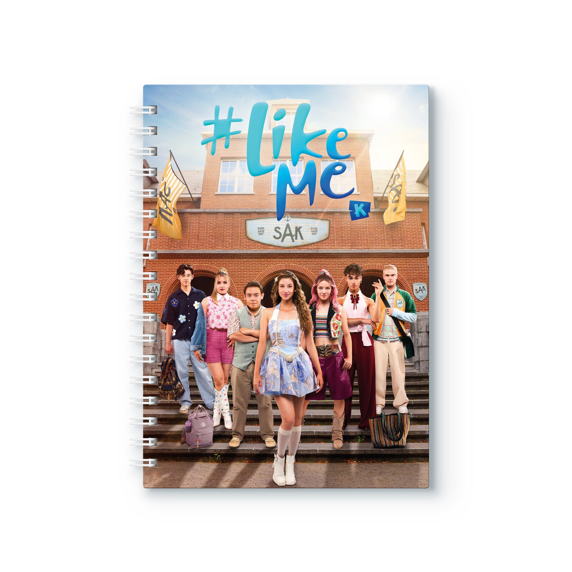 Pre-order: #LikeMe Spiraalschrift A5 (Beschikbaar vanaf juni)