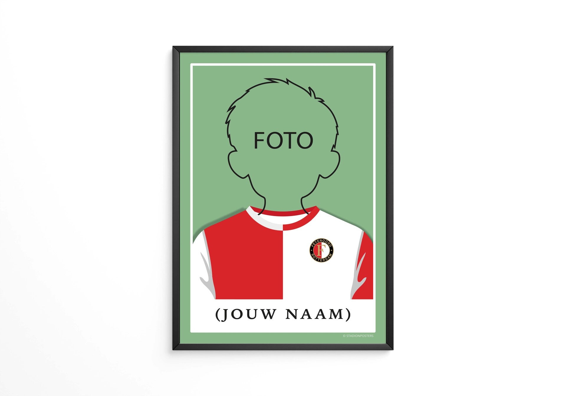 Gepersonaliseerde Feyenoord Poster
