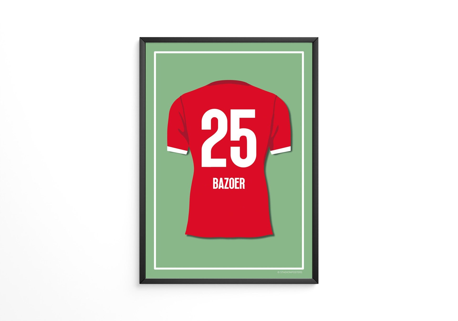 Bazoer - AZ shirt poster