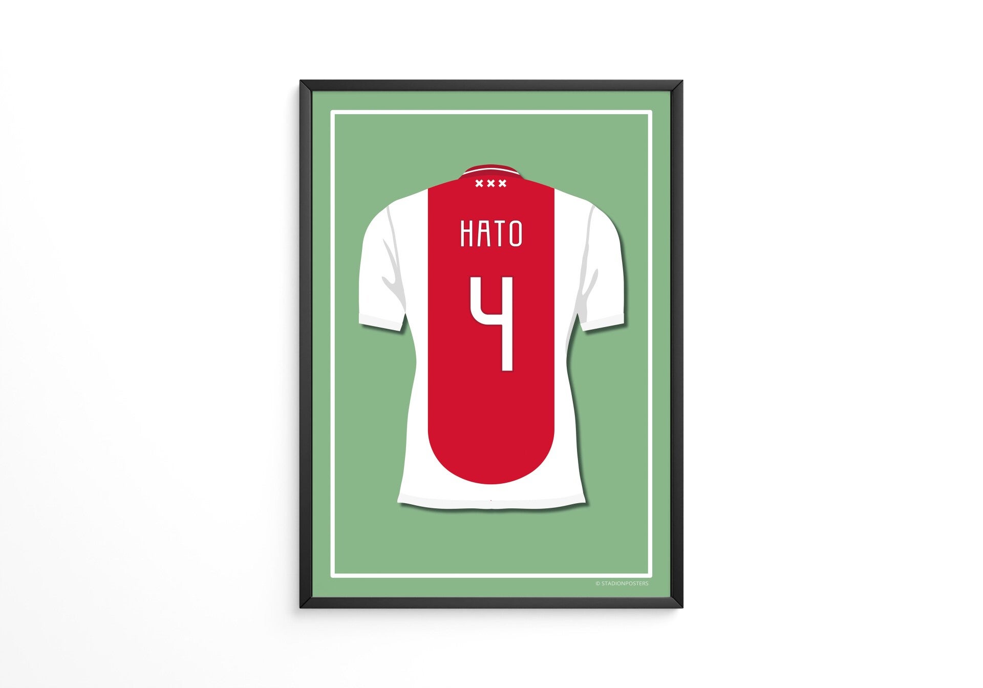 Hato - Ajax shirt poster