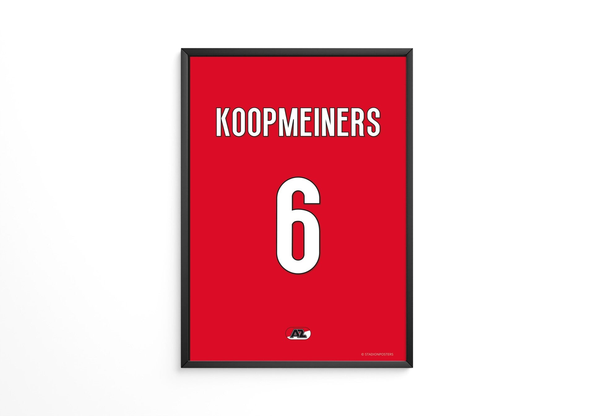 Koopmeiners - AZ shirt poster