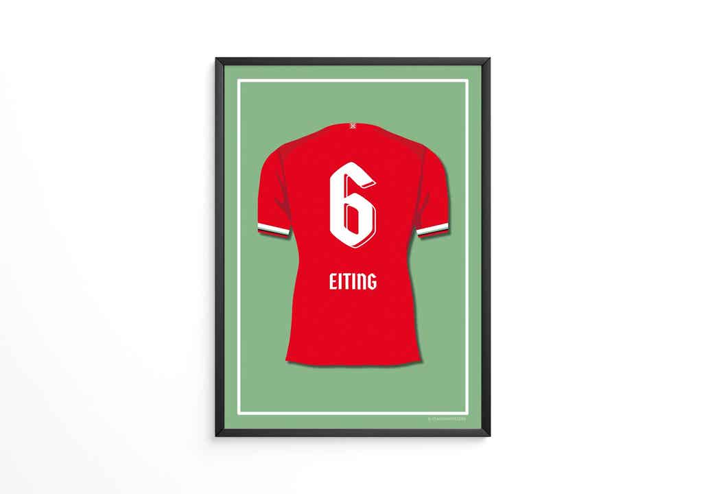 Eiting - FC Twente shirt poster