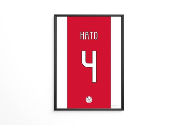 Hato - Ajax shirt poster