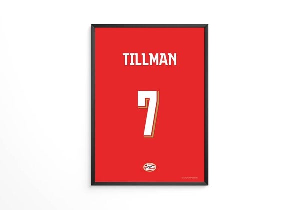 Tillman - PSV shirt poster