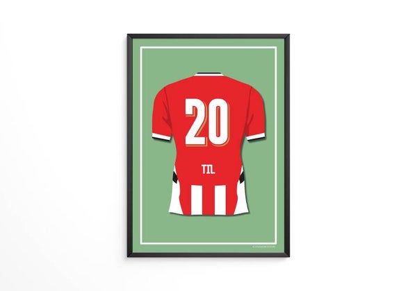 Til - PSV shirt poster