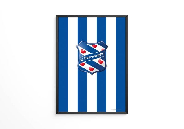 SC Heerenveen clublogo poster
