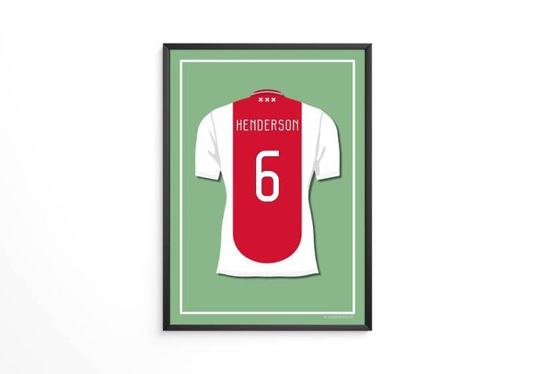 Henderson - Ajax shirt poster