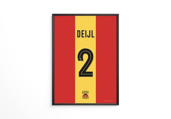 Deijl - Go Ahead Eagles shirt poster