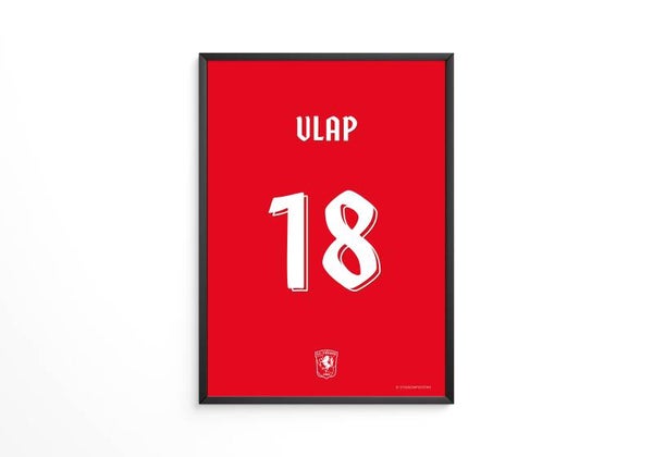 Vlap - FC Twente shirt poster