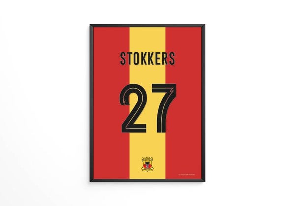 Stokkers - Go Ahead Eagles shirt poster