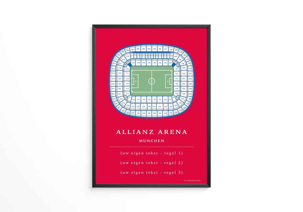 Allianz Arena - München (eigen tekst)