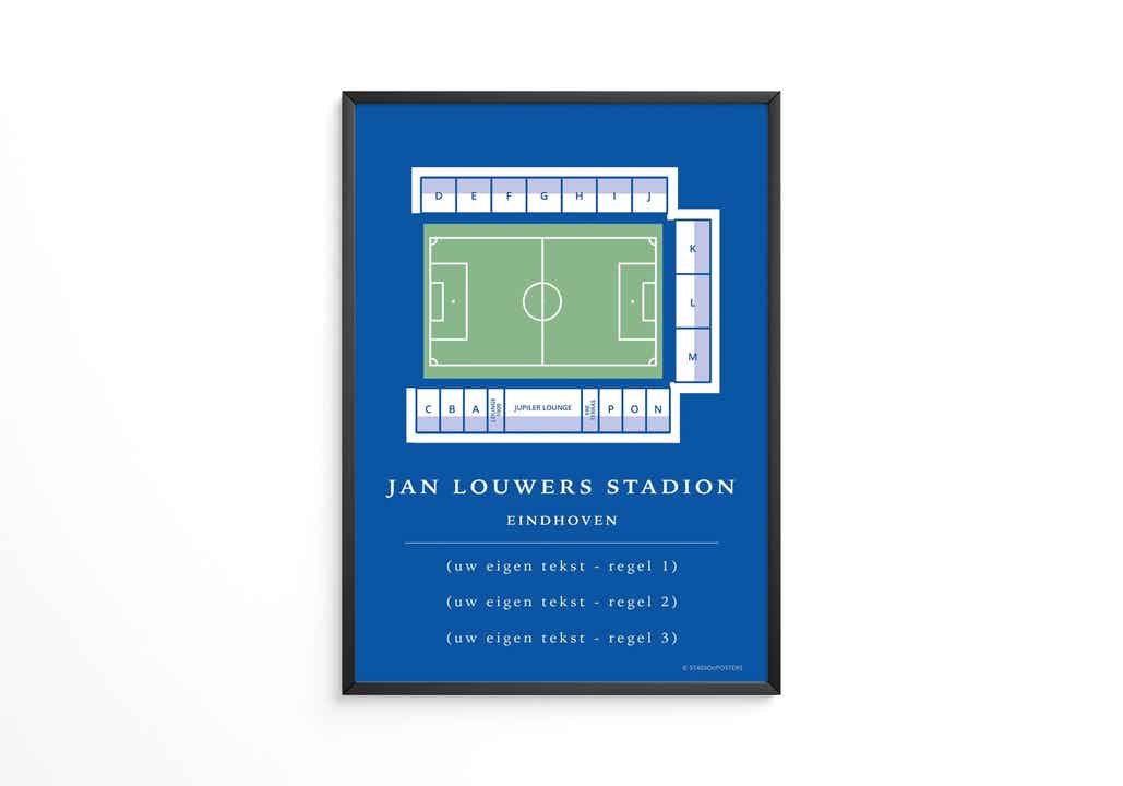 Jan Louwers Stadion - Eindhoven (eigen tekst)